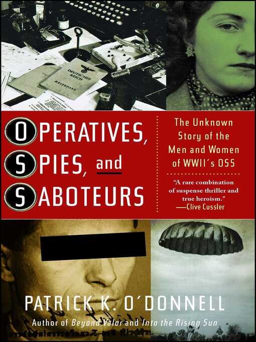 Title details for Operatives, Spies, and Saboteurs by Patrick K. O'Donnell - Wait list